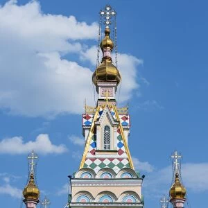 Ascension Cathedral (Zenkov Cathedral), Almaty, Kazakhstan, Central Asia, Asia