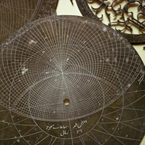 Astrolabes in museum