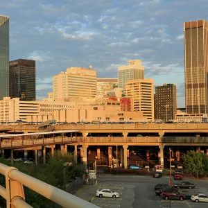 Atlanta skyline, Atlanta, Georgia, United States of America, North America