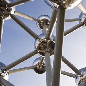 The Atomium, symbol of the 1958 Brussels Worlds Fair and now an iconic symbol of the city