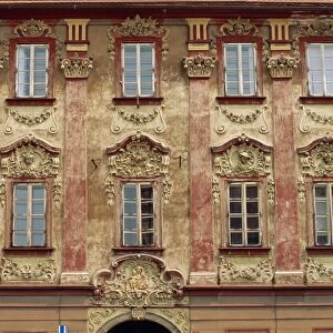 Babler House, Cheb, West Bohemia, Czech Republic, Europe