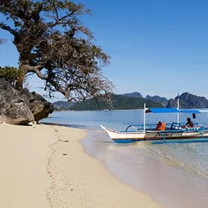Bacuit archipelago at El Nido, Palawan Island, Philippines, Southeast Asia, Asia