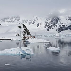 Bahia Paraiso (Paradise Bay), Antarctic Peninsula, Antarctica, Polar Regions