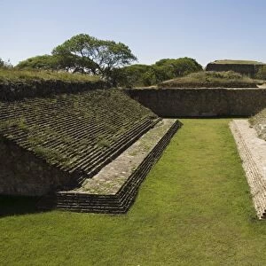 The ball court at the ancient Zapotec city of Monte Alban