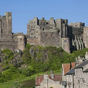 Bamburgh Castle, Bamburgh, Northumberland, England, United Kingdom, Europe