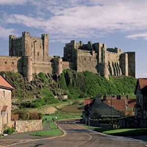 Bamburgh castle, Northumberland, England, United Kingdom, Europe