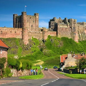 Bamburgh Castle, Northumberland, England, United Kingdom, Europe