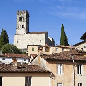 Barga Cathedral, Barga, Tuscany, Italy, Europe