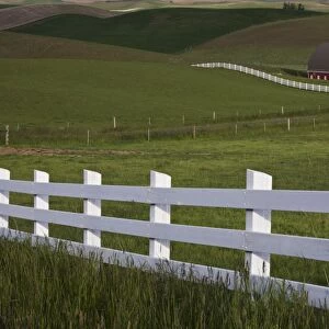 Barn in the Palouse, Washington State, United States of America, North America