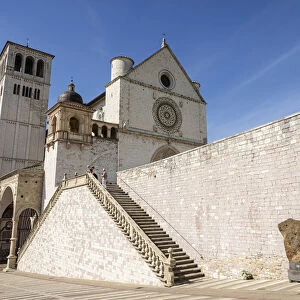 Basilica of St. Francis, UNESCO World Heritage Site, Assisi, Umbria, Italy, Europe