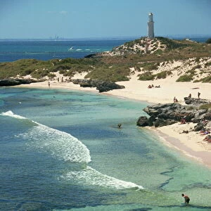 Bathurst Lighthouse, The Basin, Rottnest Island, Perth, Western Australia