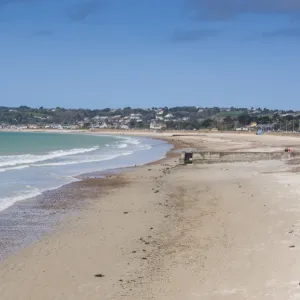 The bay of St. Aubin, Jersey, Channel Islands, United Kingdom, Europe