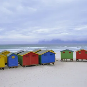 Beach huts