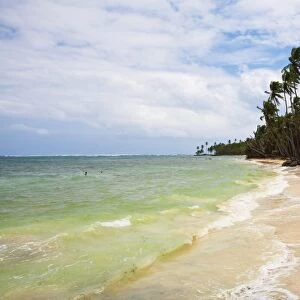 Beach in north east of island, Little Corn Island, Corn Islands, Nicaragua