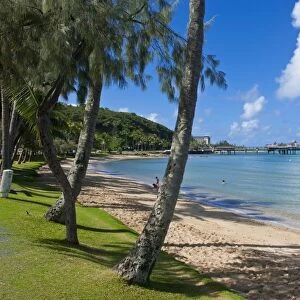 Beach in Noumea, New Caledonia, Melanesia, South Pacific, Pacific