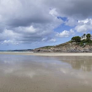 Beach of Pentrez Plage, Finistere, Brittany, France, Europe