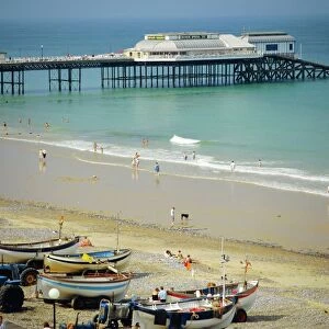 The Beach and Pier, Cromer, Norfolk, England, UK