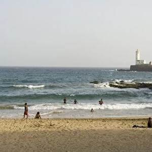Beach, Praia, Santiago, Cape Verde Islands, Africa