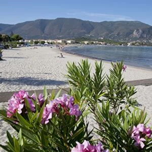 Beach scene, Alykanas, Zakynthos, Ionian Islands, Greek Islands, Greece, Europe