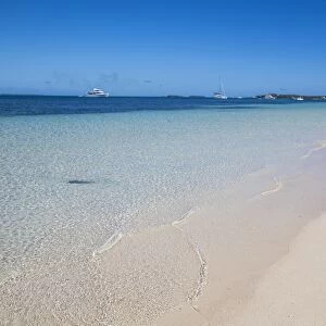 Beach at Treasure Cay, Great Abaco, Abaco Islands, Bahamas, West Indies, Central America