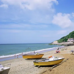 Beach, Ventnor, Isle of Wight, England, United Kingdom, Europe