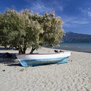 Beach view, Psili Ammos, Samos, Aegean Islands, Greece