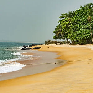 Beautiful beach in Robertsport, Liberia, West Africa, Africa