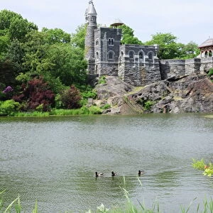 Belvedere Castle and Turtle Pond, Central Park, Manhattan, New York City