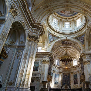 Bergamo Cathedral, dedicated to Saint Alexander, Bergamo, Lombardy, Italy, Europe