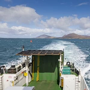 Berneray to Harris and Lewis ferry, Outer Hebrides, Scotland, United Kingdom, Europe