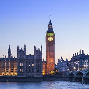 Big Ben (Queen Elizabeth Tower), the Houses of Parliament), UNESCO World Heritage Site