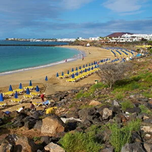 Blanca Beach, Lanzarote, Canary Islands, Spain, Atlantic Ocean, Europe