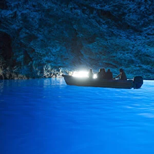 Blue Cave, Kastellorizo (Megisti) Island, Dodecanese Group, Greek Islands, Greece, Europe