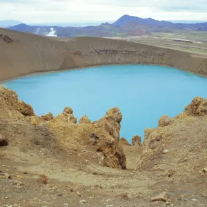 The Blue Crater Lake of Viti