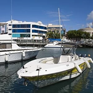 Boats at the Careenage, Bridgetown, Barbados, West Indies, Caribbean, Central America