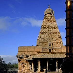 Brihadeeshwara Temple, Thanjavur, Tamil Nadu, India, Asia