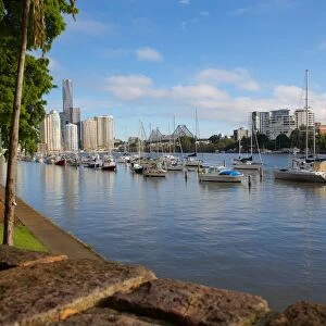 Brisbane River and Story Bridge, Brisbane, Queensland, Australia, Oceania