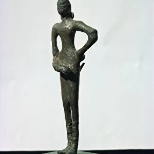Bronze female figure