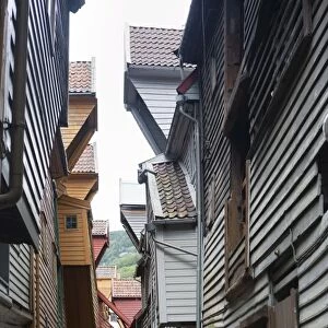 Bryggen, UNESCO World Heritage Site, Bergen, Norway, Scandinavia, Europe
