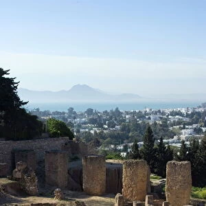 Byrsa Hill, the original Punic site at Carthage, UNESCO World Heritage Site