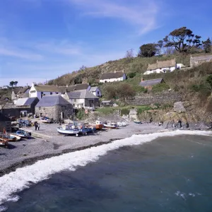 Cadgwith, The Lizard, Cornwall, England, United Kingdom, Europe