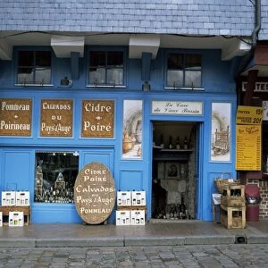Calvados and cider shop by Vieux Bassin in Quai Ste. Catherine, Honfleur