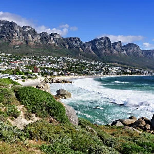 Camps Bay suburb, Cape Town, South Africa, Africa