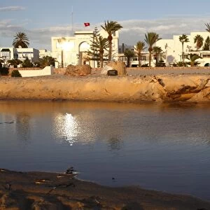 Canal and Harbour Front, Hammamet, Tunisia, North Africa, Africa