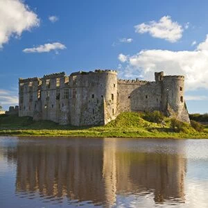 Carew Castle, Pembrokeshire, Wales, United Kingdom, Europe
