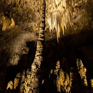 Carlsbad Caverns, The Big Room, UNESCO World Heritage Site, Carlsbad, New Mexico