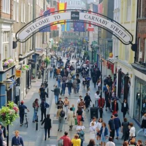 Carnaby Street, London, England, UK