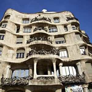 Casa Mila, Barcelona, Catalonia, Spain, Europe