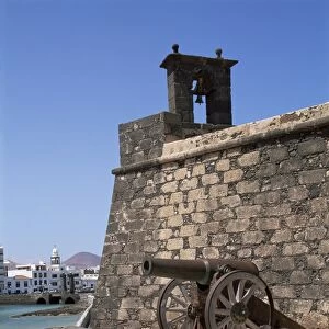 Castillo de San Gabriel, Arrecife, Lanzarote, Canary Islands, Spain, Atlantic, Europe