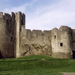 Castle, Chepstow, Wales, United Kingdom, Europe